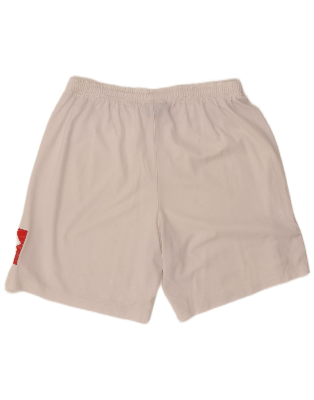 LOTTO Pantalones cortos deportivos con gráficos para hombre, talla grande, blanco