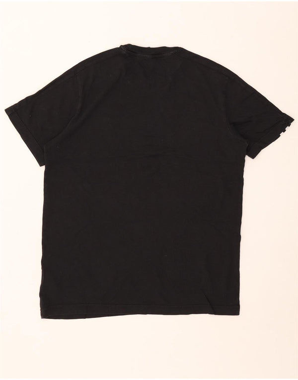 Camiseta Adidas Hombre Top Medium Negro Algodón