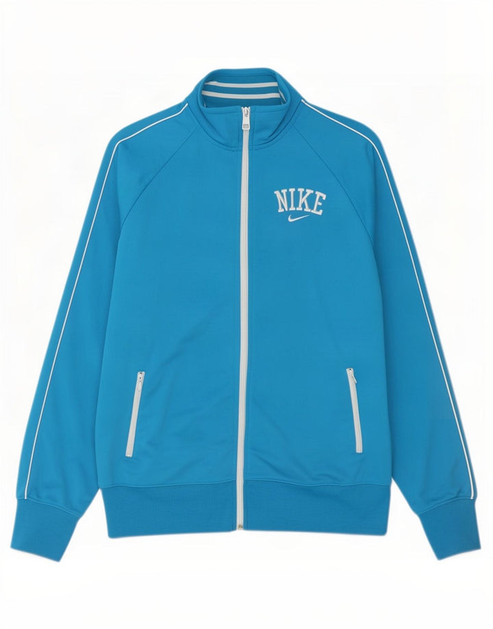 Nike Hombre Gráfico Chándal Top Chaqueta XL Poliéster Azul