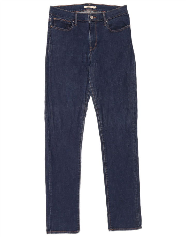Levi's Vaqueros Slim Adelgazantes Mujer W32 L34 Algodón Azul Marino