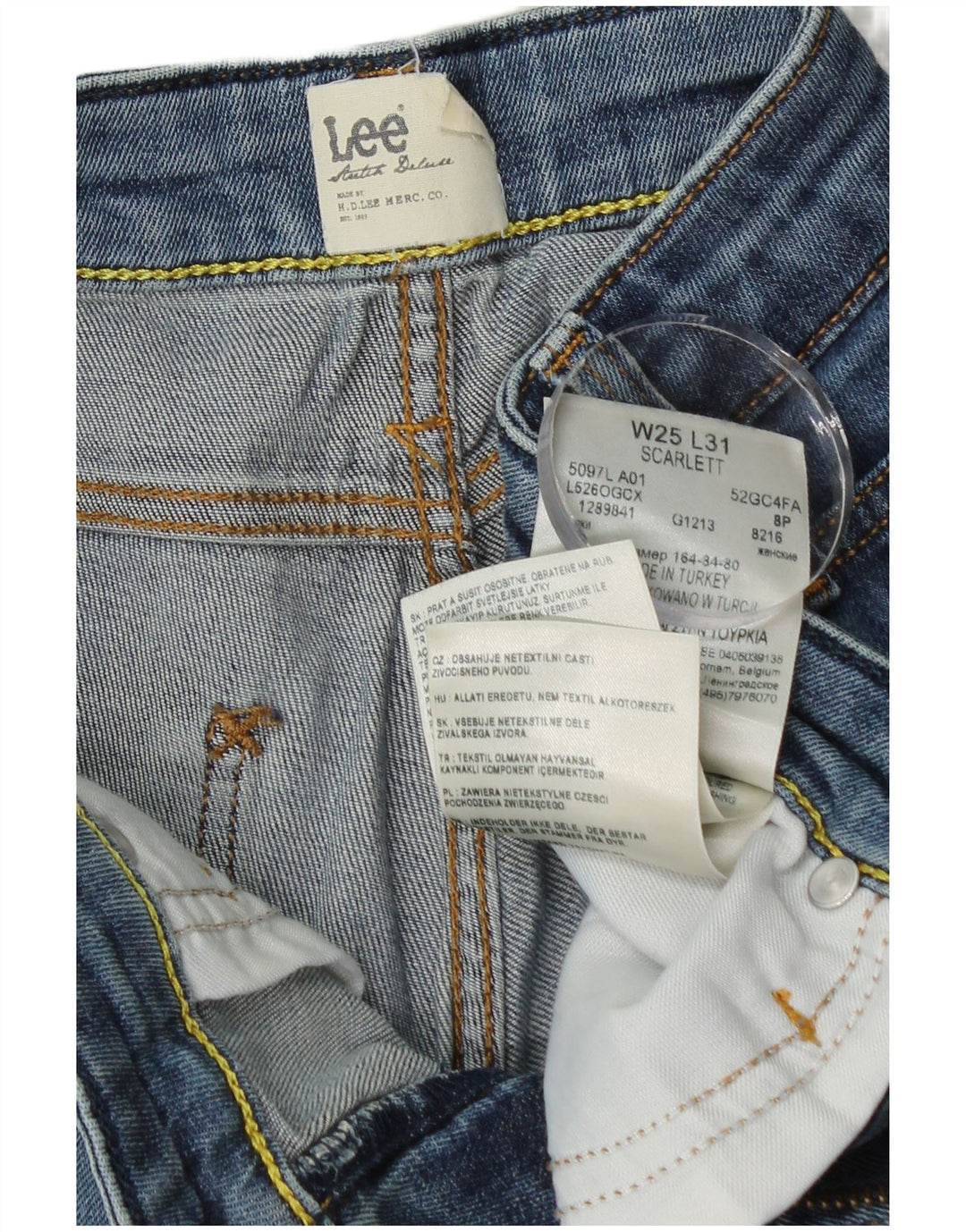 Vaqueros ajustados para mujer W25 L31