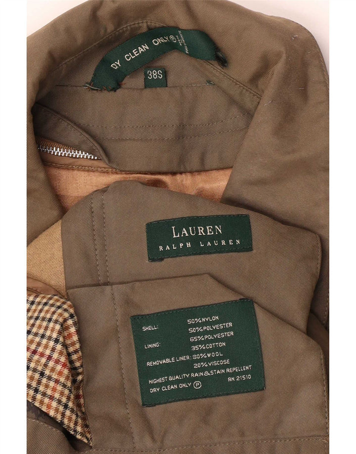 Ralph Lauren Abrigo para hombre UK 38 Nylon caqui mediano