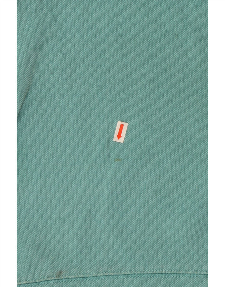 Sudadera con capucha y cuello con cremallera para hombre Fat Face Jersey XL Turquesa Algodón