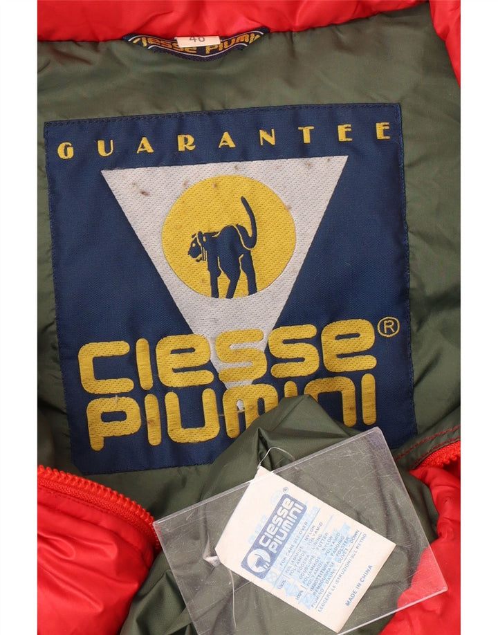 CIESSE PIUMINI Chaqueta acolchada con capucha para hombre IT 46 Small Red Polyamide