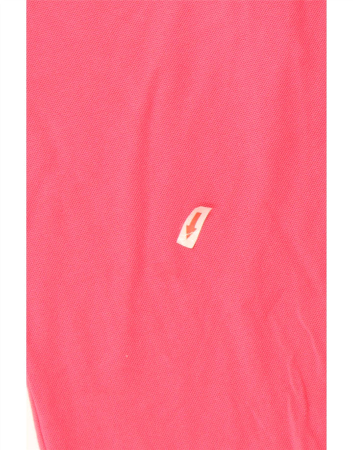 Polo Lacoste Mujer Talla 40 Algodón Rosa Medio