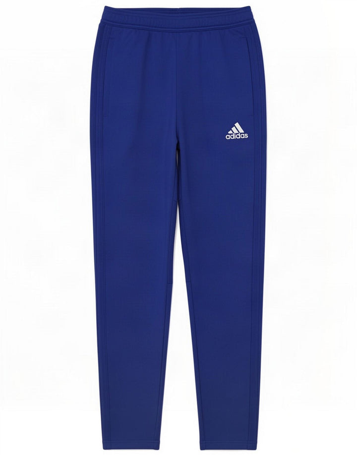 Pantalones de chándal Adidas Climacool para hombre, poliéster azul pequeño
