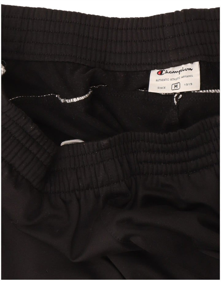 Champion Pantalones De Chándal Negro Mediano Colorblock