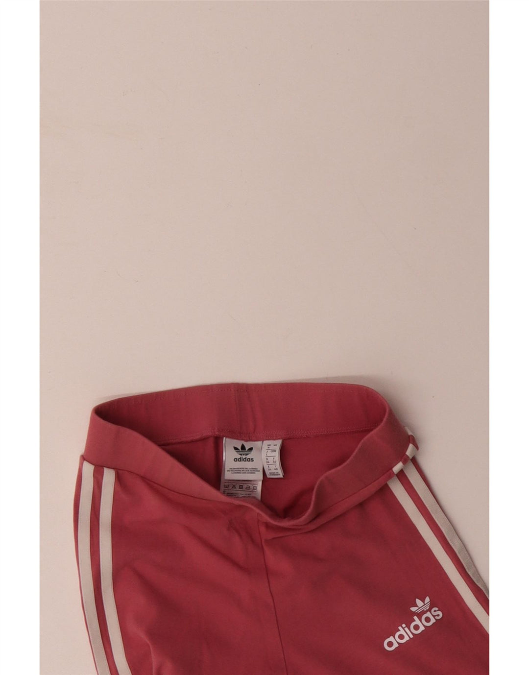 Leggings ADIDAS para mujer Reino Unido 8 Pequeño Algodón rosa