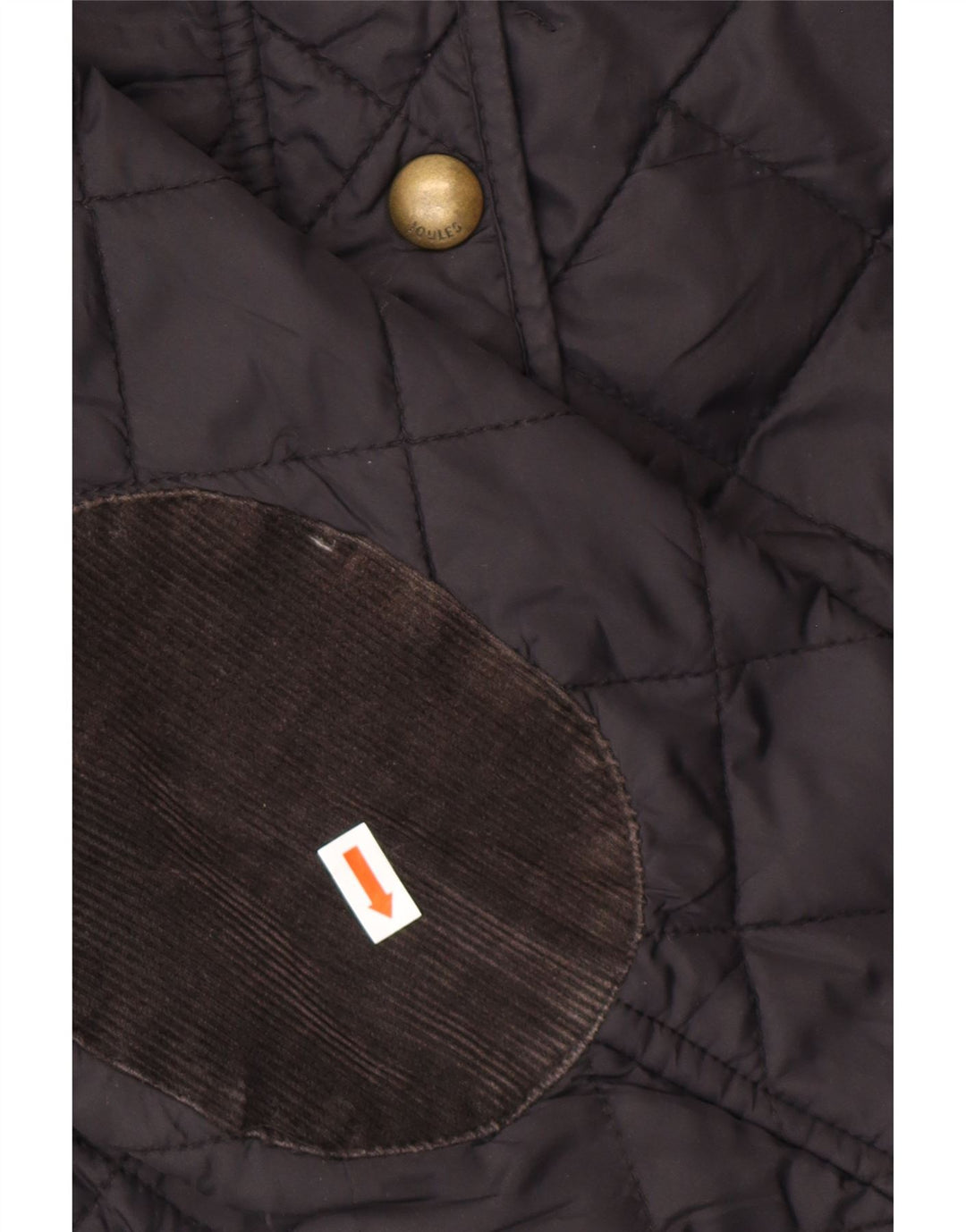 JOULES Chaqueta acolchada para mujer UK 12 Mediana Poliamida negra