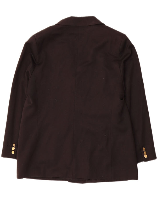 Marks & Spencer Chaqueta tipo blazer con doble botonadura para mujer UK 46 Grande Negro