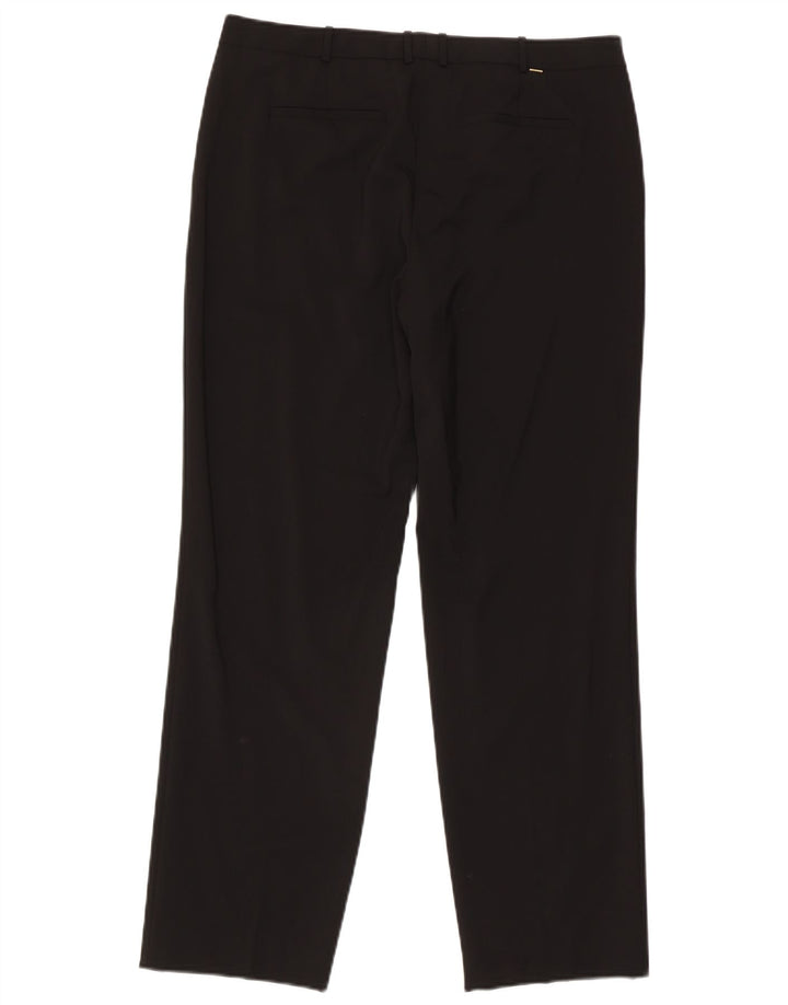 Pantalones de traje rectos Hugo Boss Mujer W34 L30 Negro