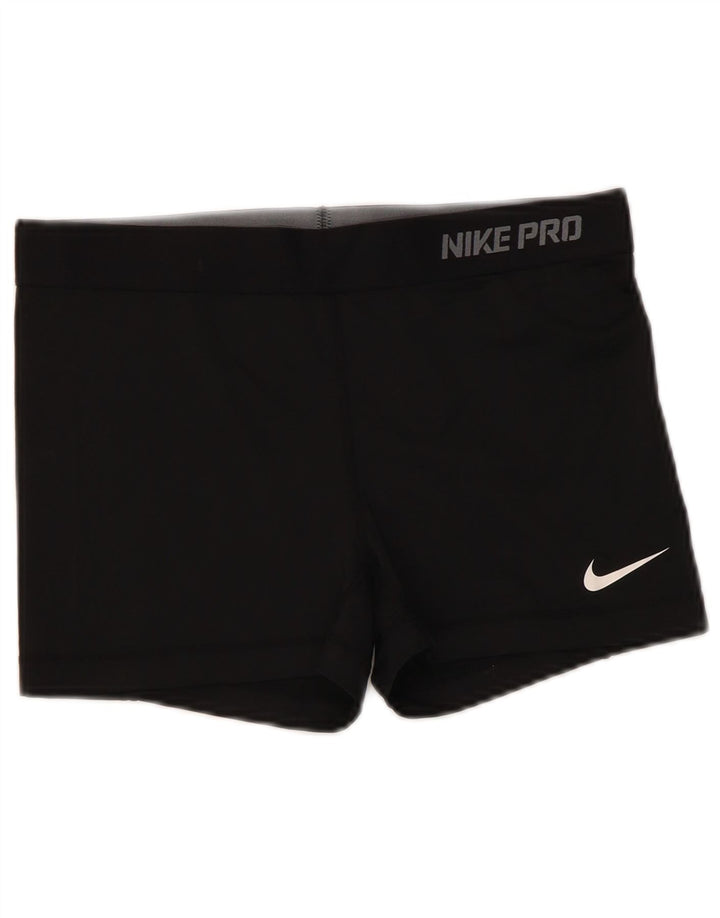 Nike Dri Fit Graphic - Pantalones cortos deportivos para mujer, talla 40, color negro