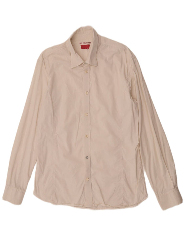 Camisa Levi's Regular Fit XL Blanco Roto