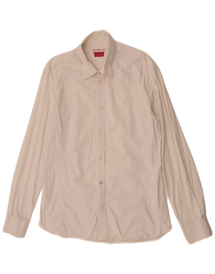Camisa Levi's Regular Fit XL Blanco Roto