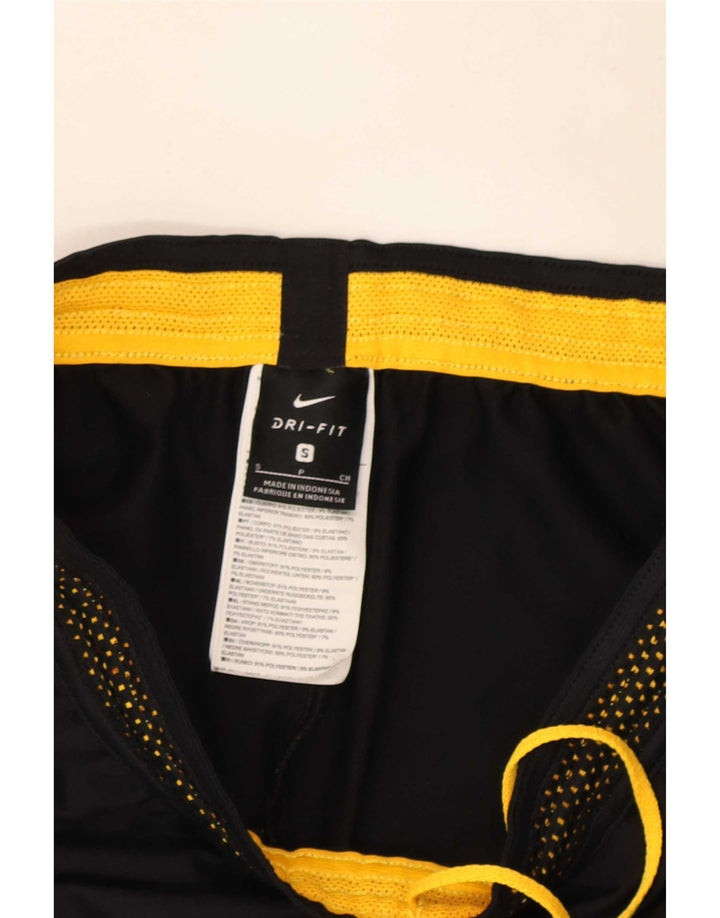 Nike - Pantalones de chándal Dri Fit para hombre (talla pequeña), color negro, poliéster