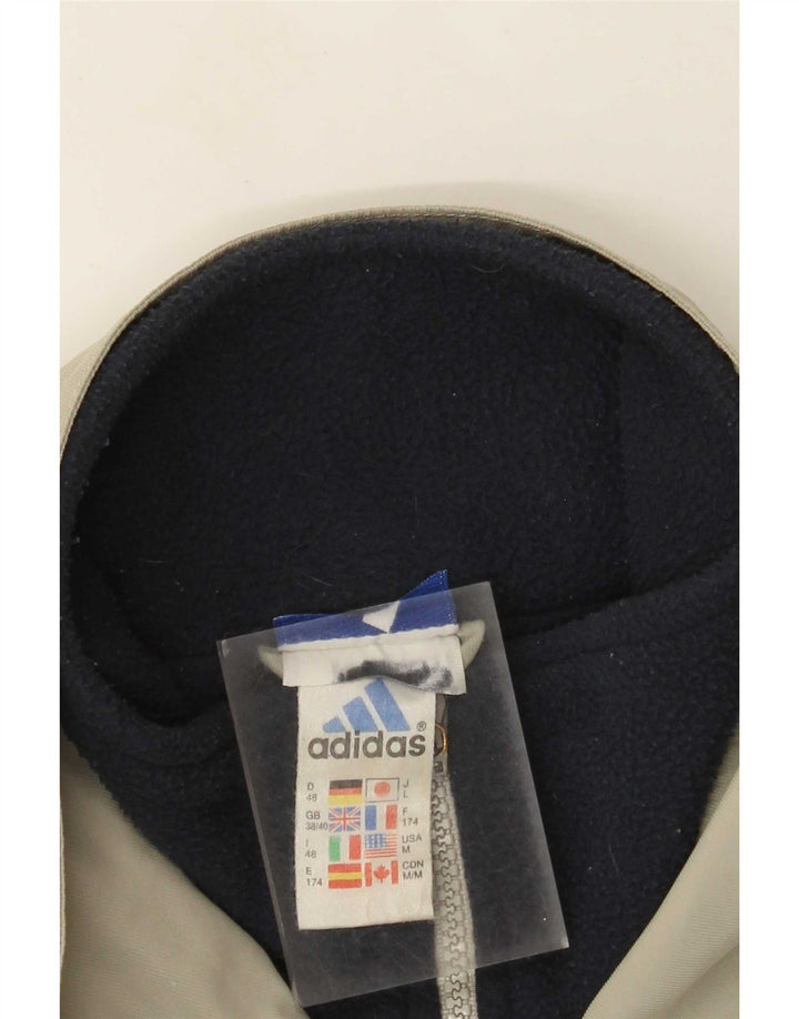 Chaqueta cortavientos Adidas para hombre UK 38/40 Poliéster gris medio