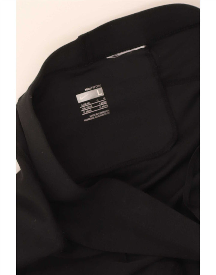 Nike Leggings ajustados para mujer, talla grande, color negro
