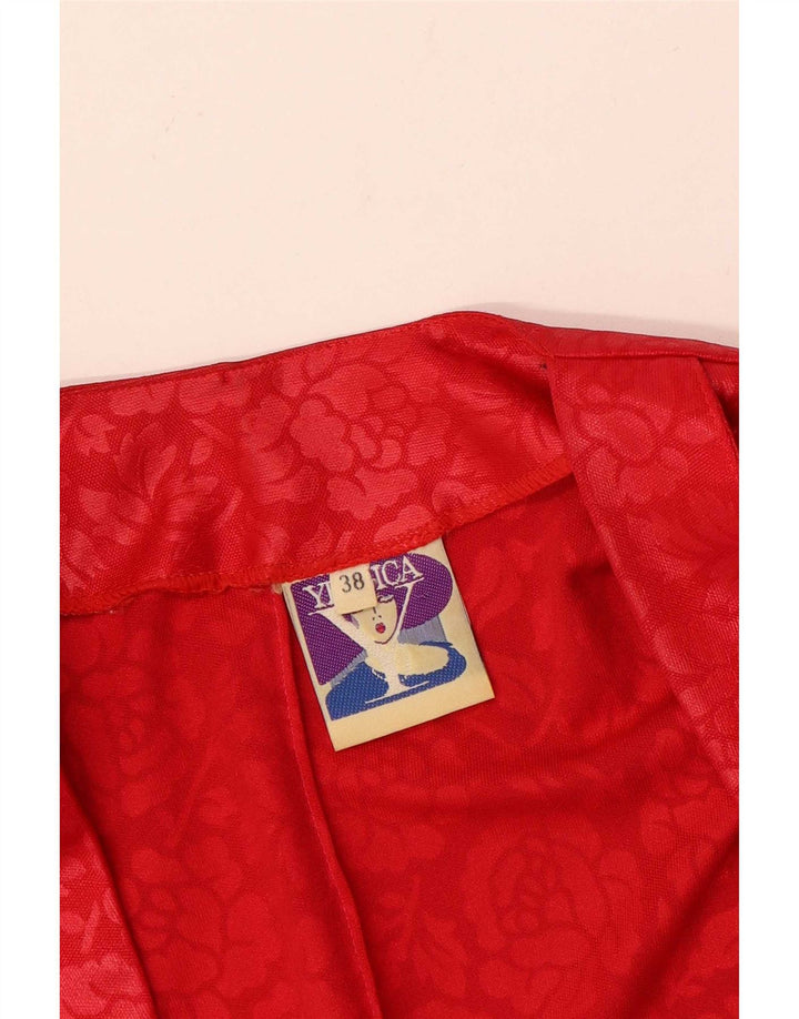 C&A Top Bolero para Mujer EU 38 Poliéster Floral Rojo Medio