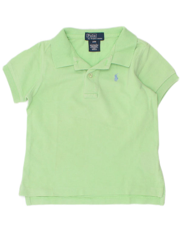 Polo Ralph Lauren Camisa Bebé Niño 18-24 Meses Algodón Verde