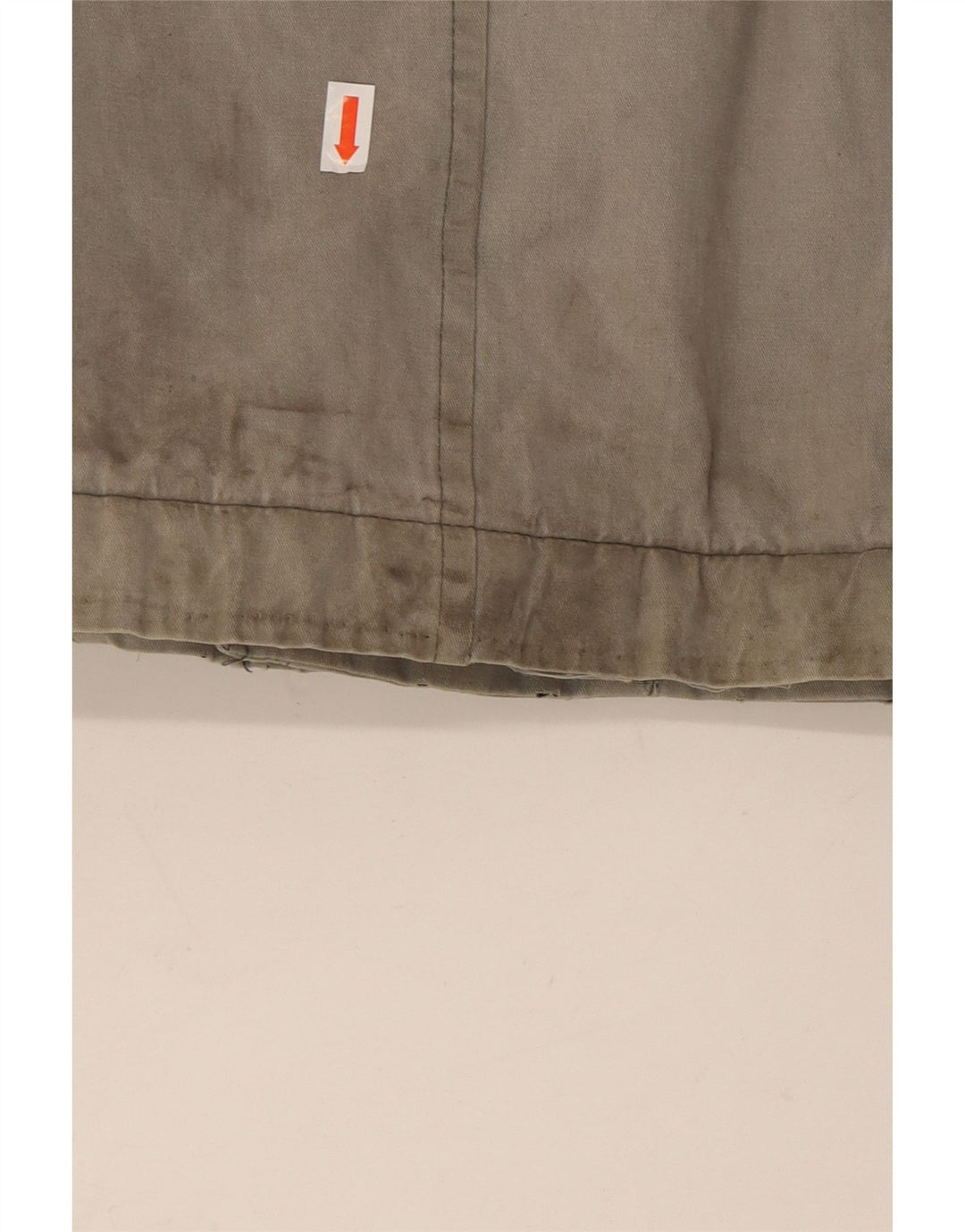 TIMBERLAND Abrigo cortavientos con capucha para hombre UK 38 Algodón gris medio