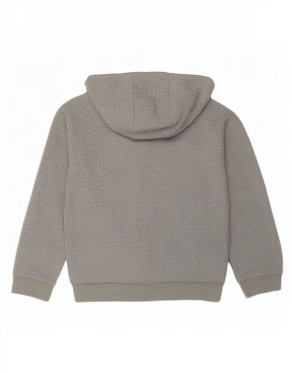Nike Chaqueta polar con capucha para niño 11-12 años Gris medio Poliéster