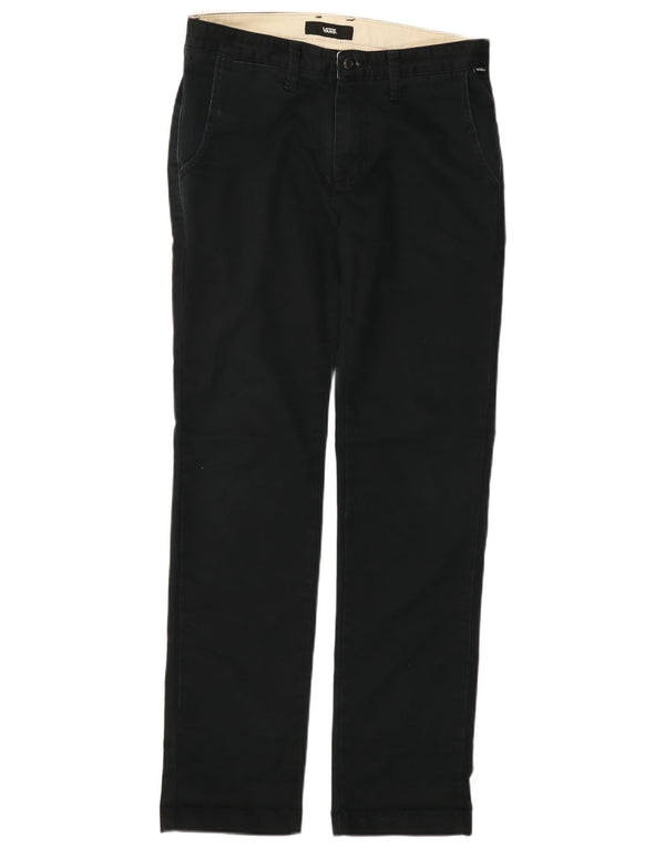 VANS Pantalón chino recto para hombre W30 L32 Azul marino Algodón