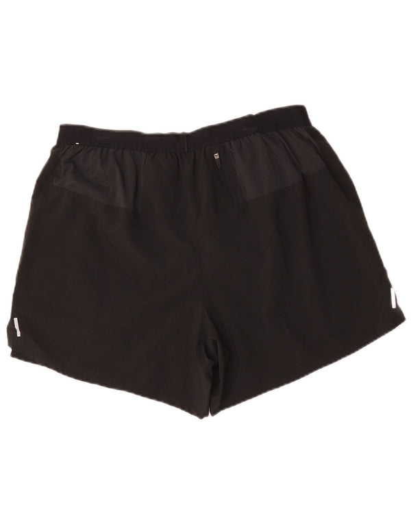 Nike Dri Fit - Pantalones cortos deportivos para hombre (poliéster), color negro