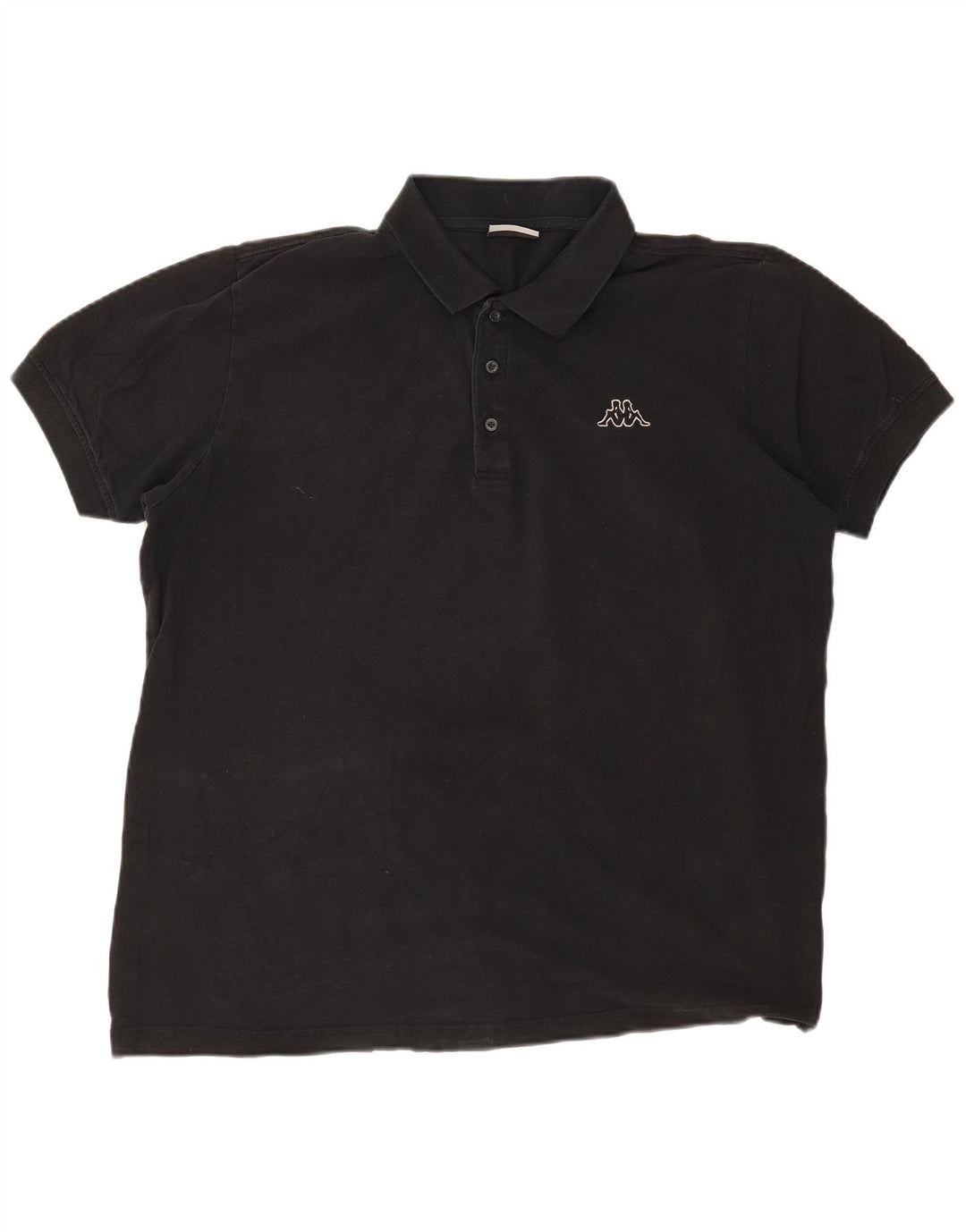 KAPPA Polo Hombre 2XL Algodón Negro