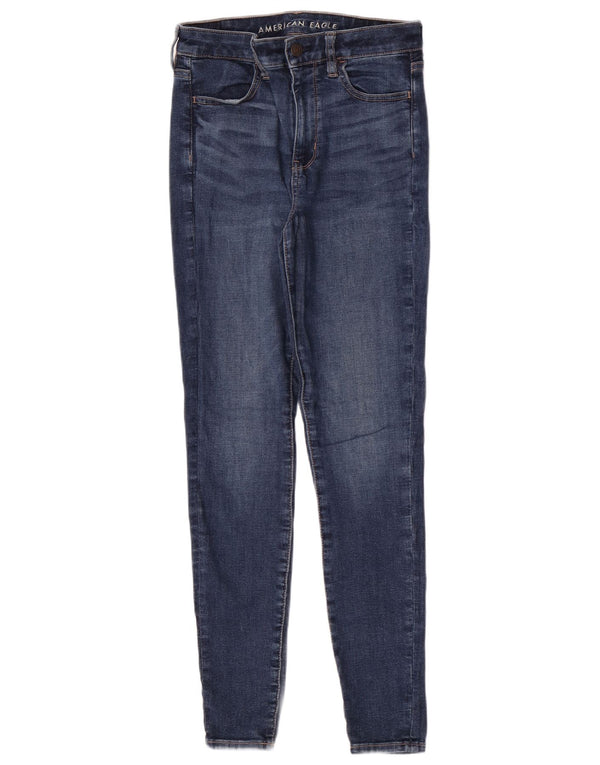 American Eagle Jeans ajustados para mujer US 4 Small W26 L28 Algodón azul