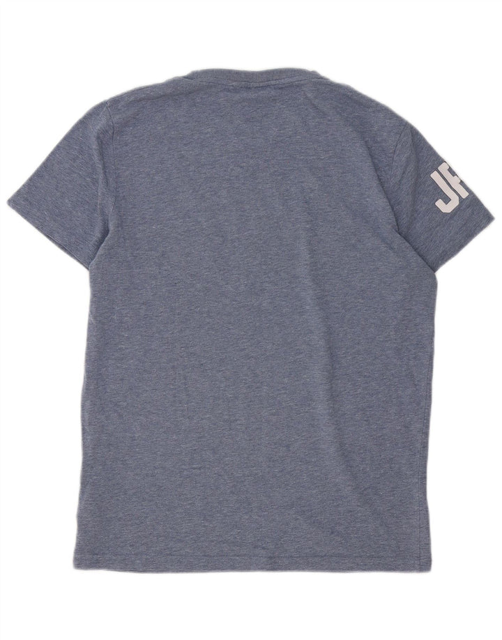 Superdry Camiseta con gráfico gráfico para hombre, talla grande, algodón azul