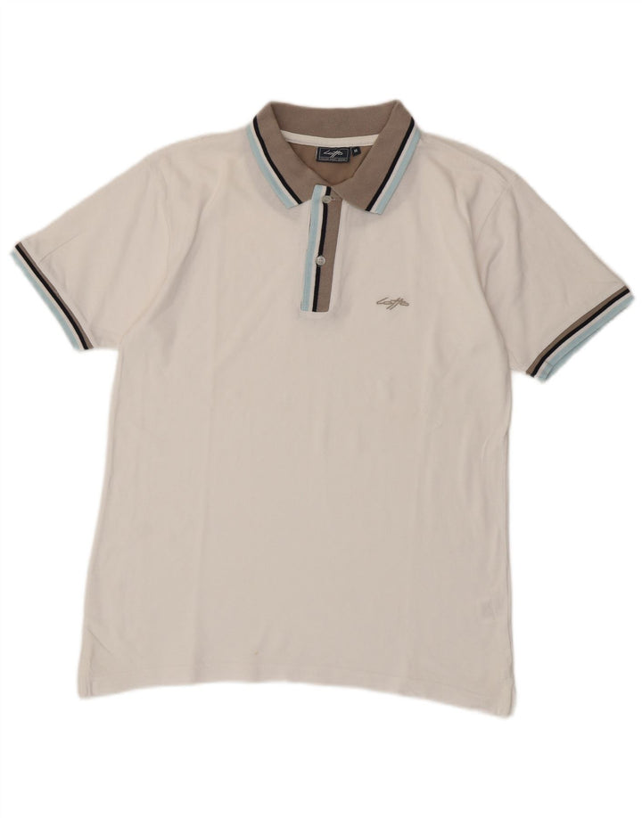 Lotto Polo Hombre Algodón Blanco Mediano