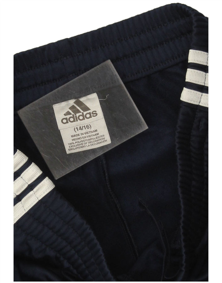 Adidas Pantalón Chándal Niño 14-15 Años Azul Marino Poliéster