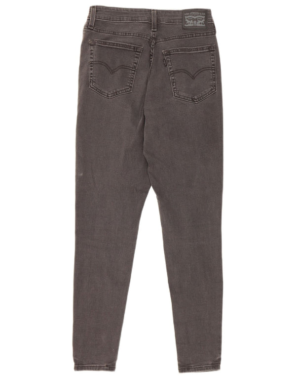 Levi's Vaqueros pitillo de talle alto 721 para mujer W26 L28 Algodón gris