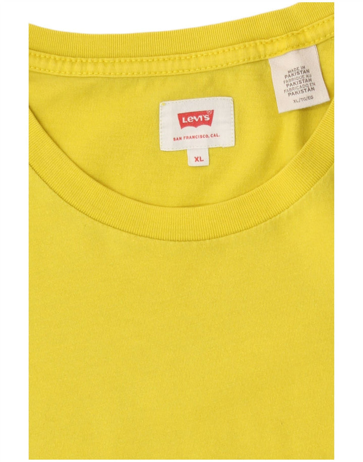 Camiseta Levi's Hombre Top XL Amarillo
