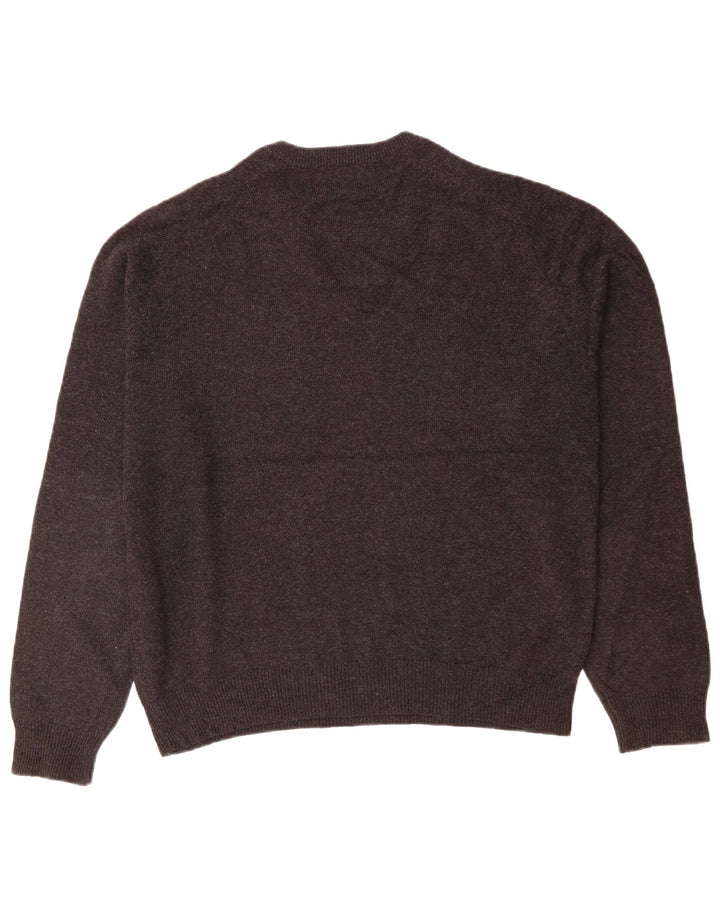 Marks & Spencer Jersey con Cuello en V Azul Harbour para Hombre Gris Medio