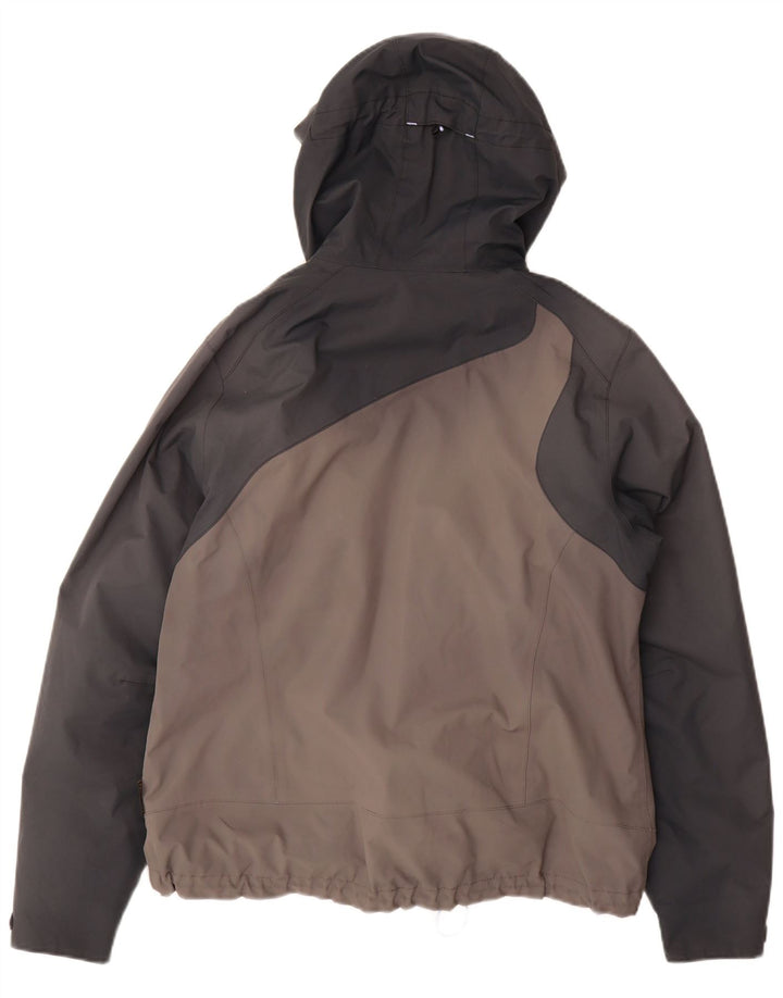 Jack Wolfskin Chaqueta cortavientos para mujer UK 46 Grande Color negro