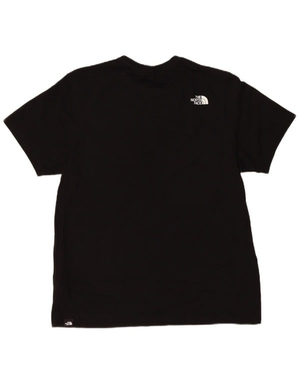The North Face Camiseta gráfica para hombre Top XL Algodón negro