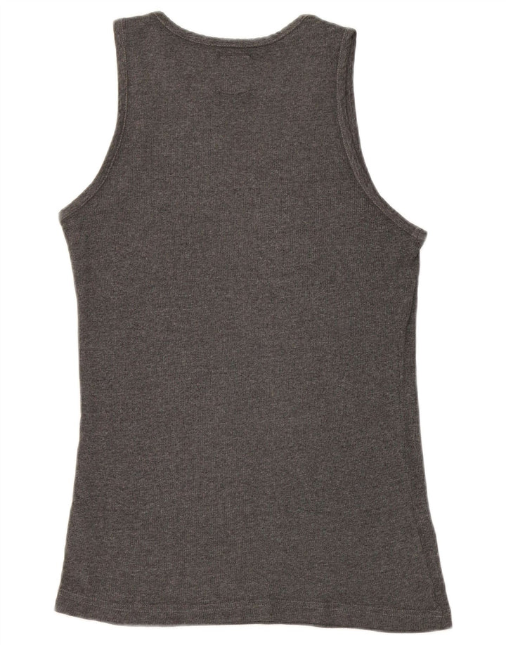 Dickies - Camiseta sin mangas para mujer, talla 40, talla grande, algodón gris