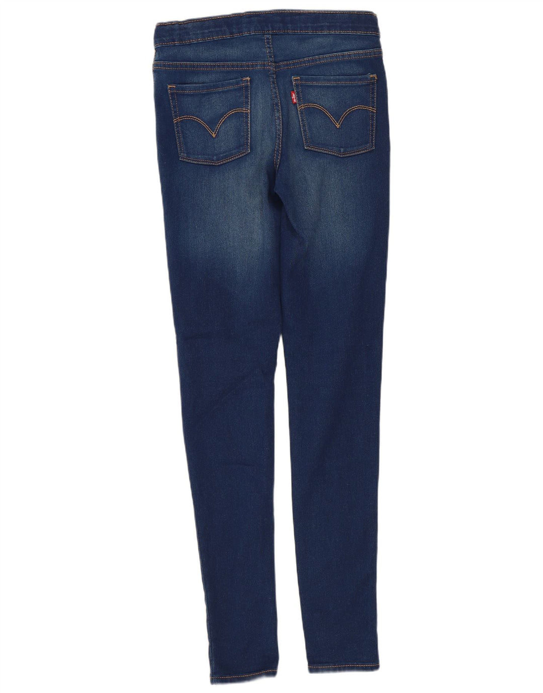 LEVI'S Vaqueros Jegging para Niñas 11-12 Años W25 L28 Azul Marino Algodón