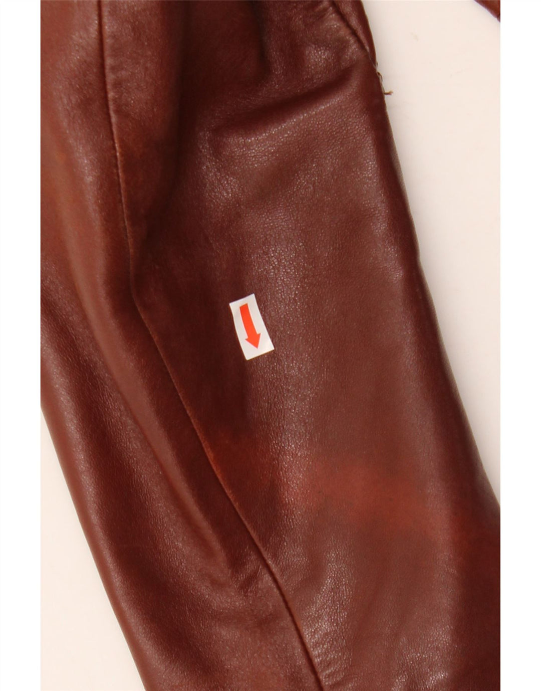 Emme Chaqueta de cuero para mujer IT 46 Large Brown