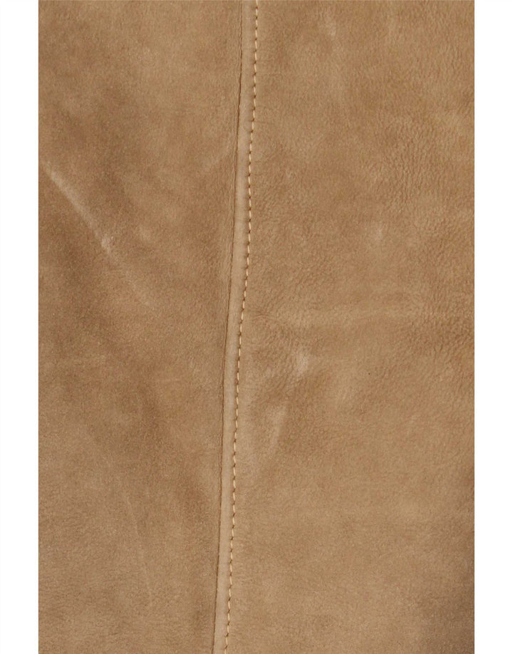 Cristiano Di Thiene Abrigo de piel de oveja para mujer IT 44 Beige medio