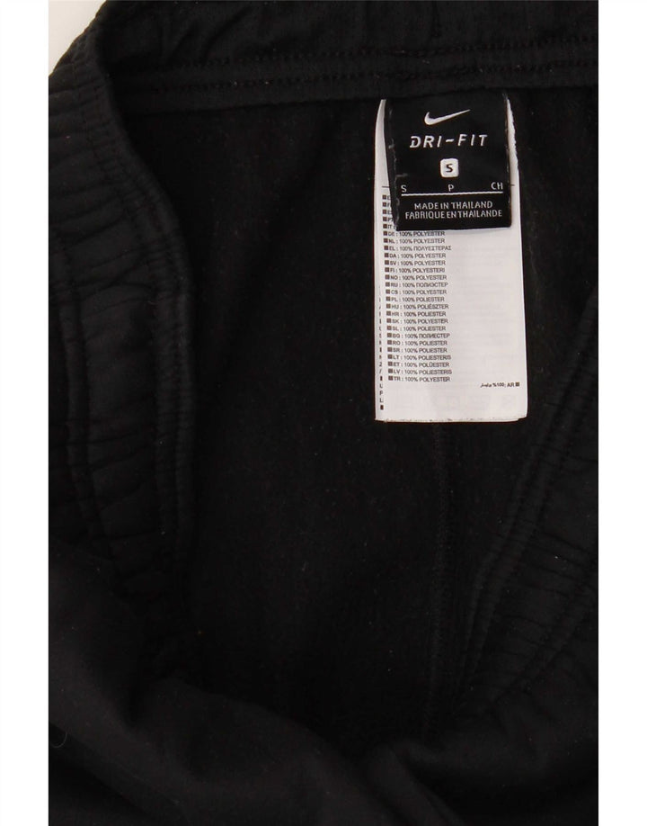 Nike - Pantalón de chándal para hombre, talla pequeña, poliéster negro