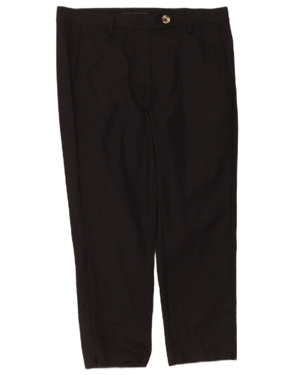 Marks & Spencer Pantalones cortos para mujer UK 12 Medium W30 L24 Negro