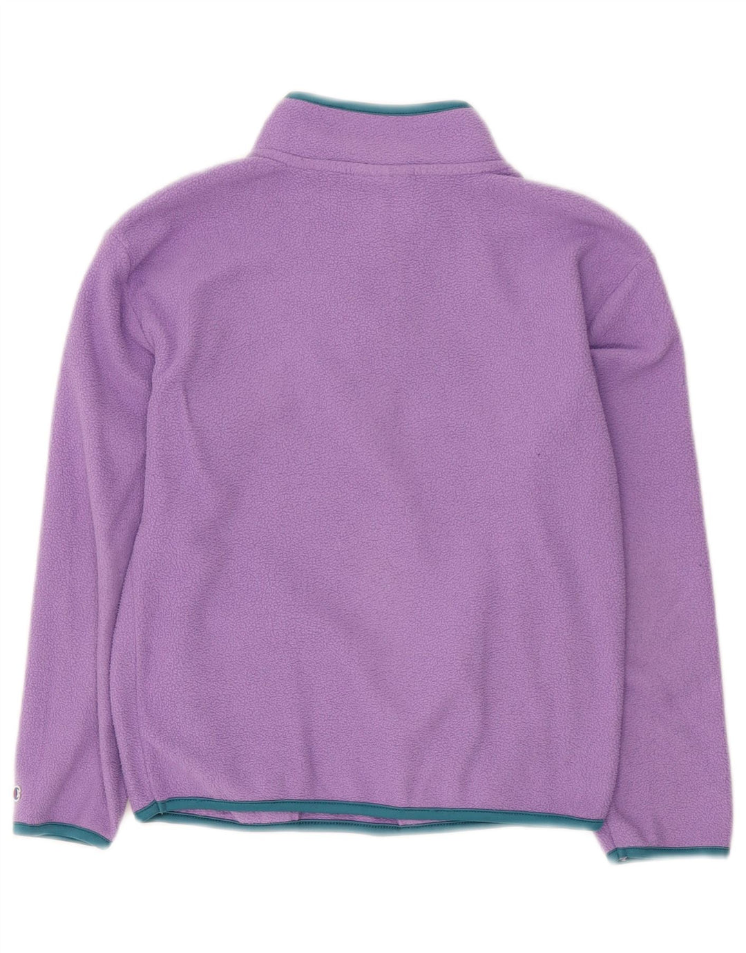 CHAMPION Jersey polar con cremallera y cuello para niña 10-11 años Poliéster morado medio