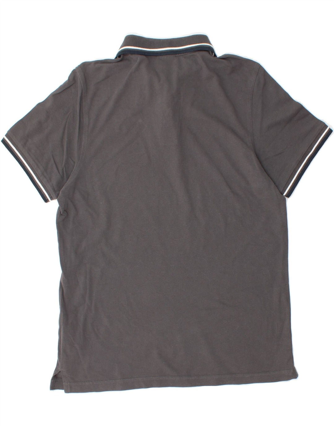 LOTTO Mens Polo Shirt Medium Grey Cotton Vintage Lotto and Second-Hand Lotto from Messina Hembry 