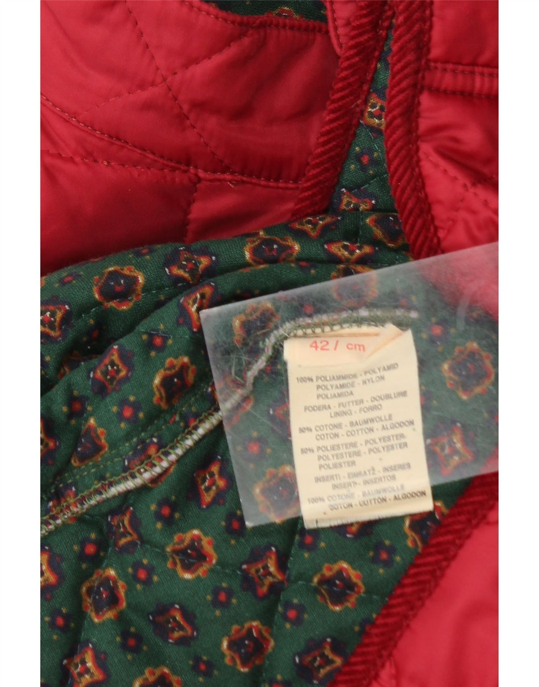 Brummell Chaleco acolchado para hombre UK 42 XL Poliamida roja