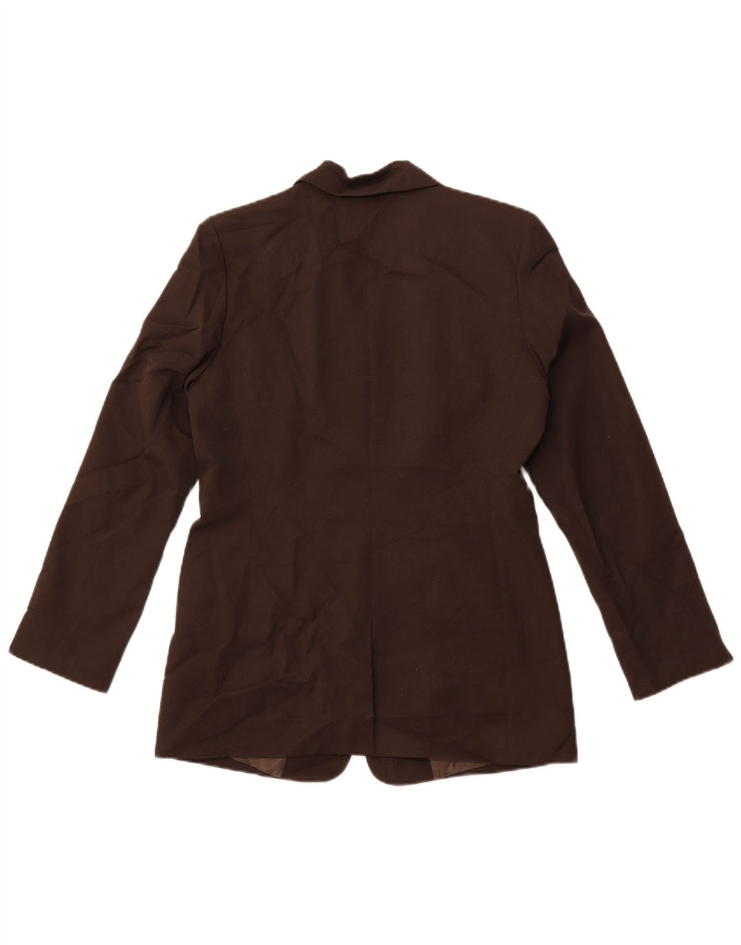 J. CREW Chaqueta tipo blazer de 4 botones para mujer US 6 Lana marrón medio