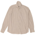 Luciano Soprani Camisa Hombre Cuadros Blancos Grandes