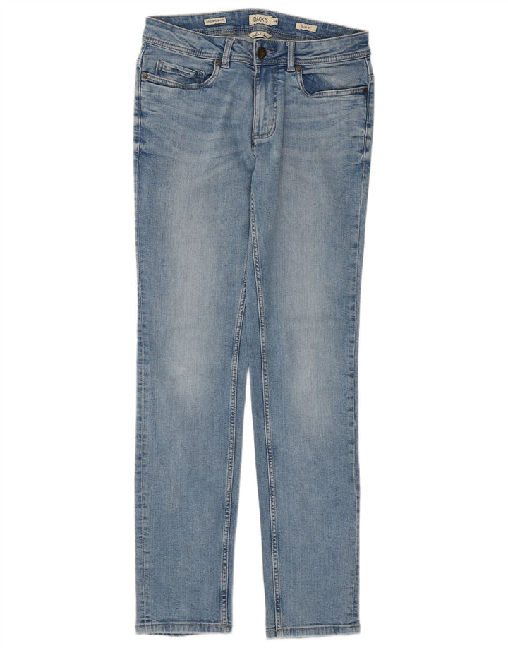 DACK'S Jeans ajustados para mujer IT 44 Medium W30 L31 Algodón azul