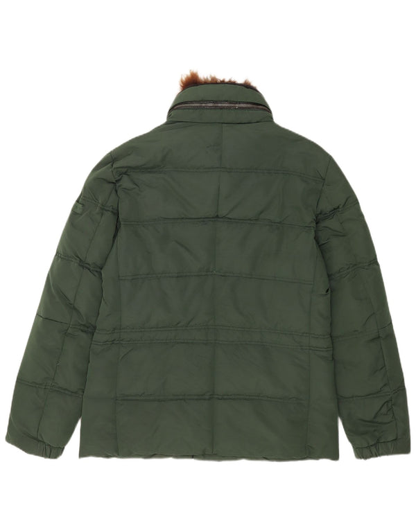 PEUTEREY Chaqueta acolchada para hombre UK 36 Small Verde Poliamida